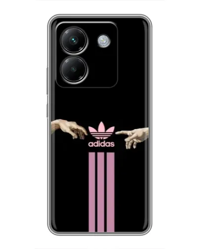 Чехол для Xiaomi Poco M7 Pro 5G с картинкой «Adidas Hands»