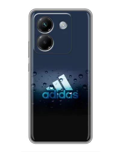 Чехол для Xiaomi Poco M7 Pro 5G с картинкой «Adidas Water Drops»