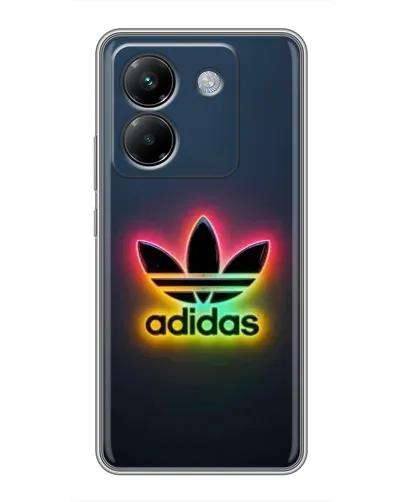 Чехол для Xiaomi Poco M7 Pro 5G с картинкой «Неоновый Adidas»