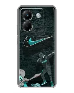 Чехол для Xiaomi Poco M7 Pro 5G с картинкой «Спортивный арт Nike» Чехол для Xiaomi Poco M7 Pro 5G с картинкой «Спортивный арт Nike»