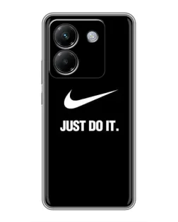Чехол для Xiaomi Poco M7 Pro 5G с картинкой «Классический принт Nike» Чехол для Xiaomi Poco M7 Pro 5G с картинкой «Классический принт Nike»
