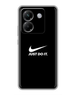 Чехол для Xiaomi Poco M7 Pro 5G с картинкой «Минимализм от Nike» Чехол для Xiaomi Poco M7 Pro 5G с картинкой «Минимализм от Nike»