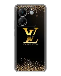 Чехол для Xiaomi Poco M7 Pro 5G с картинкой «LV — золотые искры» Чехол для Xiaomi Poco M7 Pro 5G с картинкой «LV — золотые искры»