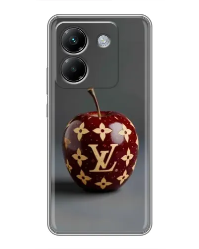 Чехол для Xiaomi Poco M7 Pro 5G с картинкой «Красное яблоко LV» Чехол для Xiaomi Poco M7 Pro 5G с картинкой «Красное яблоко LV»