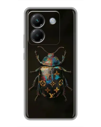 Чехол для Xiaomi Poco M7 Pro 5G с картинкой «LV — мраморный принт» Чехол для Xiaomi Poco M7 Pro 5G с картинкой «LV — мраморный принт»