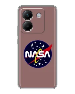 Чехол для Xiaomi Poco M7 Pro 5G с картинкой «NASA — ретро космос» Чехол для Xiaomi Poco M7 Pro 5G с картинкой «NASA — ретро космос»