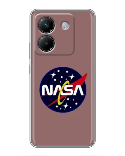 Чехол для Xiaomi Poco M7 Pro 5G с картинкой «NASA — ретро космос»