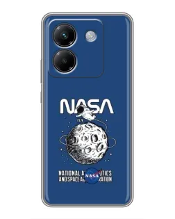 Чехол для Xiaomi Poco M7 Pro 5G с картинкой «NASA — лунная миссия» Чехол для Xiaomi Poco M7 Pro 5G с картинкой «NASA — лунная миссия»