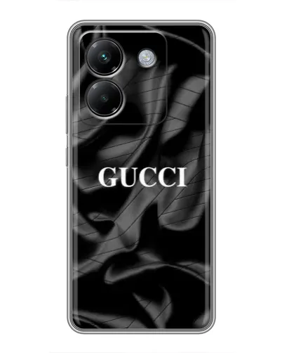Чехол для Xiaomi Poco M7 Pro 5G с картинкой «Gucci — шелковые волны»