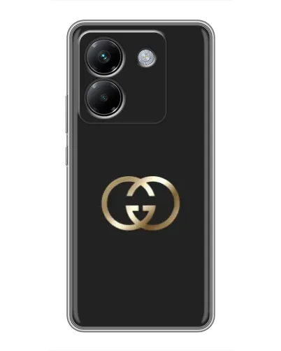 Чехол для Xiaomi Poco M7 Pro 5G с картинкой «Минимализм Gucci»