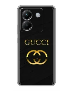 Чехол для Xiaomi Poco M7 Pro 5G с картинкой «Золотой логотип Gucci» Чехол для Xiaomi Poco M7 Pro 5G с картинкой «Золотой логотип Gucci»