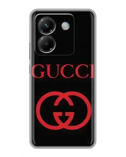 Чехол для Xiaomi Poco M7 Pro 5G с картинкой «Gucci — красный логотип» Чехол для Xiaomi Poco M7 Pro 5G с картинкой «Gucci — красный логотип»