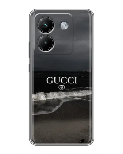 Чехол для Xiaomi Poco M7 Pro 5G с картинкой «Gucci — морской прибой»
