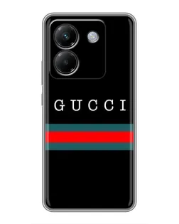 Чехол для Xiaomi Poco M7 Pro 5G с картинкой «Gucci — красный пояс» Чехол для Xiaomi Poco M7 Pro 5G с картинкой «Gucci — красный пояс»