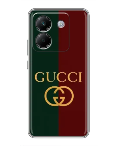 Чехол для Xiaomi Poco M7 Pro 5G с картинкой «Gucci — темно-зеленый градиент» Чехол для Xiaomi Poco M7 Pro 5G с картинкой «Gucci — темно-зеленый градиент»