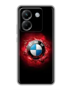 Чехол для Xiaomi Poco M7 Pro 5G с картинкой «Логотип BMW — вспышка» Чехол для Xiaomi Poco M7 Pro 5G с картинкой «Логотип BMW — вспышка»