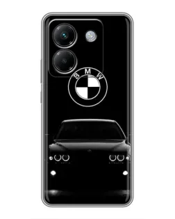 Чехол для Xiaomi Poco M7 Pro 5G с картинкой «BMW — взгляд из темноты» Чехол для Xiaomi Poco M7 Pro 5G с картинкой «BMW — взгляд из темноты»