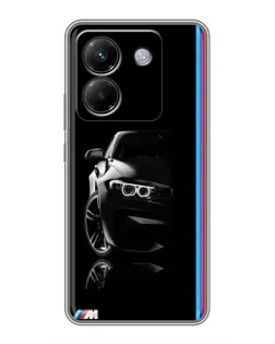 Чехол для Xiaomi Poco M7 Pro 5G с картинкой «Силуэт BMW в темноте» Чехол для Xiaomi Poco M7 Pro 5G с картинкой «Силуэт BMW в темноте»