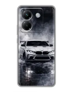 Чехол для Xiaomi Poco M7 Pro 5G с картинкой «BMW сквозь туман» Чехол для Xiaomi Poco M7 Pro 5G с картинкой «BMW сквозь туман»