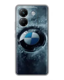 Чехол для Xiaomi Poco M7 Pro 5G с картинкой «Логотип BMW — лед» Чехол для Xiaomi Poco M7 Pro 5G с картинкой «Логотип BMW — лед»