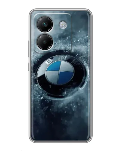 Чехол для Xiaomi Poco M7 Pro 5G с картинкой «Логотип BMW — лед» Чехол для Xiaomi Poco M7 Pro 5G с картинкой «Логотип BMW — лед»