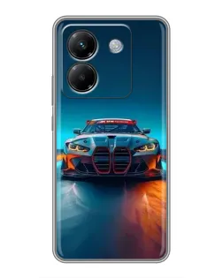 Чехол для Xiaomi Poco M7 Pro 5G с картинкой «BMW — огни неона» Чехол для Xiaomi Poco M7 Pro 5G с картинкой «BMW — огни неона»