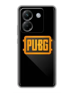 Чехол для Xiaomi Poco M7 Pro 5G с картинкой «PUBG — рамка лого» Чехол для Xiaomi Poco M7 Pro 5G с картинкой «PUBG — рамка лого»