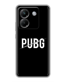 Чехол для Xiaomi Poco M7 Pro 5G с картинкой «PUBG — белый логотип» Чехол для Xiaomi Poco M7 Pro 5G с картинкой «PUBG — белый логотип»