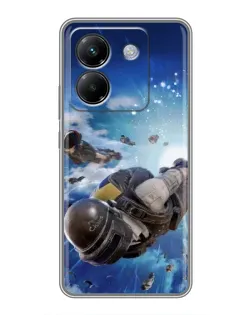 Чехол для Xiaomi Poco M7 Pro 5G с картинкой «Десант PUBG — прыжок» Чехол для Xiaomi Poco M7 Pro 5G с картинкой «Десант PUBG — прыжок»