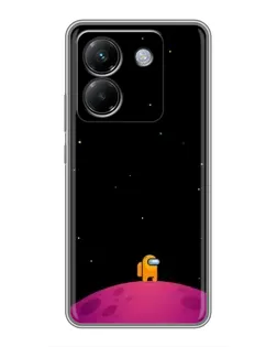 Чохол для Xiaomi Poco M7 Pro 5G з картинкою «Самотній герой на планеті»