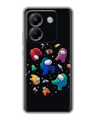 Чехол для Xiaomi Poco M7 Pro 5G с картинкой «Among Us космос» Чехол для Xiaomi Poco M7 Pro 5G с картинкой «Among Us космос»
