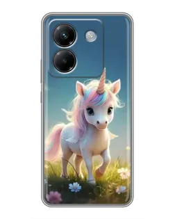 Чохол для Xiaomi Poco M7 Pro 5G з картинкою «Єдиноріг на галявині» Чохол для Xiaomi Poco M7 Pro 5G з картинкою «Єдиноріг на галявині»