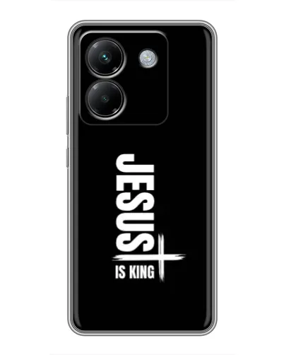 Чехол для Xiaomi Poco M7 Pro 5G с картинкой «Вертикаль веры Jesus»