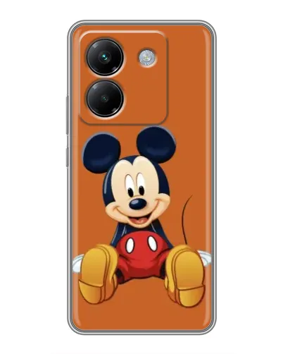Чехол для Xiaomi Poco M7 Pro 5G с картинкой «Микки отдыхает»