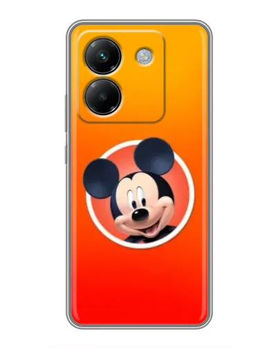 Чехол для Xiaomi Poco M7 Pro 5G с картинкой «Mickey в круге»