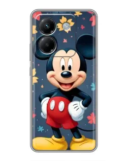 Чехол для Xiaomi Poco M7 Pro 5G с картинкой «Осенний Mickey Mouse»