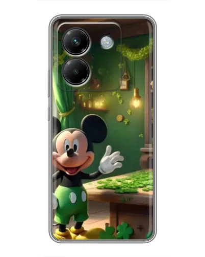 Чехол для Xiaomi Poco M7 Pro 5G с картинкой «Микки в мастерской»