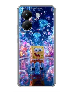 Чехол для Xiaomi Poco M7 Pro 5G с картинкой «Неоновый океан»