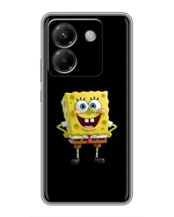 Чехол для Xiaomi Poco M7 Pro 5G с картинкой «Классический Губка Боб»