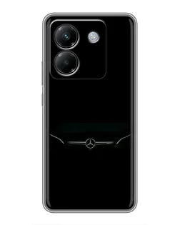 Чехол для Xiaomi Poco M7 Pro 5G с картинкой «Mercedes Stealth Look»