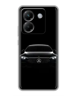 Чехол для Xiaomi Poco M7 Pro 5G с картинкой «Mercedes Vision — концепт»