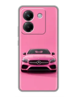 Чехол для Xiaomi Poco M7 Pro 5G с картинкой «Розовый Mercedes AMG» Чехол для Xiaomi Poco M7 Pro 5G с картинкой «Розовый Mercedes AMG»