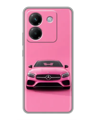 Чехол для Xiaomi Poco M7 Pro 5G с картинкой «Розовый Mercedes AMG» Чехол для Xiaomi Poco M7 Pro 5G с картинкой «Розовый Mercedes AMG»