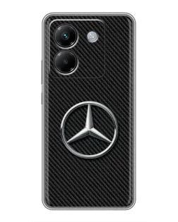 Чехол для Xiaomi Poco M7 Pro 5G с картинкой «Карбоновый Mercedes стиль» Чехол для Xiaomi Poco M7 Pro 5G с картинкой «Карбоновый Mercedes стиль»