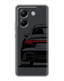 Чехол для Xiaomi Poco M7 Pro 5G с картинкой «Задняя часть Audi — арт»