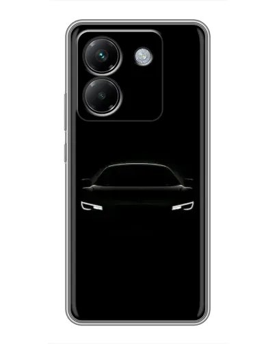 Чехол для Xiaomi Poco M7 Pro 5G с картинкой «Взгляд Audi в темноте»