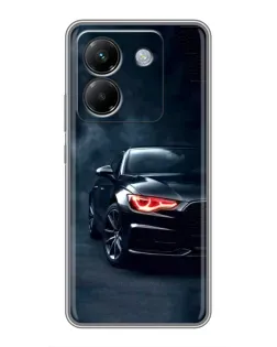 Чехол для Xiaomi Poco M7 Pro 5G с картинкой «Audi — хищный взгляд»