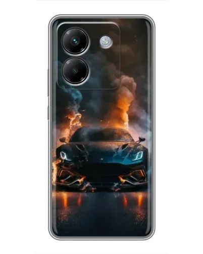 Чехол для Xiaomi Poco M7 Pro 5G с картинкой «Lamborghini дымная эстетика» Чехол для Xiaomi Poco M7 Pro 5G с картинкой «Lamborghini дымная эстетика»