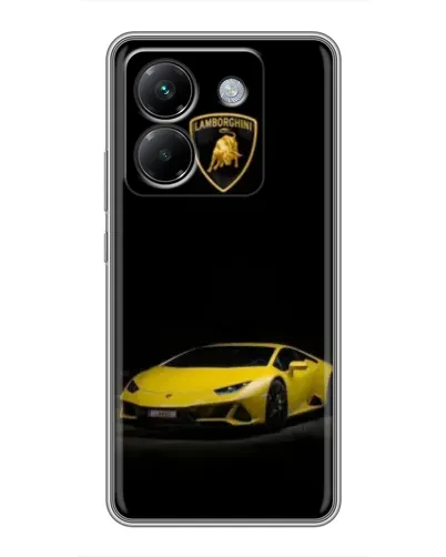 Чехол для Xiaomi Poco M7 Pro 5G с картинкой «Lamborghini желтый акцент» Чехол для Xiaomi Poco M7 Pro 5G с картинкой «Lamborghini желтый акцент»