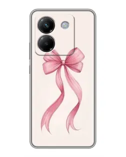 Чехол для Xiaomi Poco M7 Pro 5G с картинкой «Розовый бант»